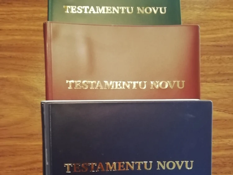 Portadas Nuevo Testamento tapa blanda